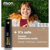 Pack de 8 Piles Alcalines LR03/AAA 1,5V itsPREMIUM - ITSON