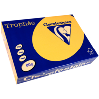 Ramette 500 Feuilles Papier 80g A4 210x297 mm Certifié FSC Bouton d'Or - Clairefontaine