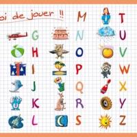 Sous main éducatif 30x42 "mon alphabet" - ARIS EDITIONS