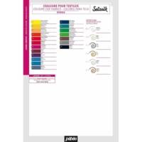 Flacon 45ml Setasilk Peinture sur Soie - Bouchon Pipette Magenta - PÉBÉO