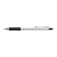Porte-mine Grip 1347 0,7 mm argent - Faber-Castell