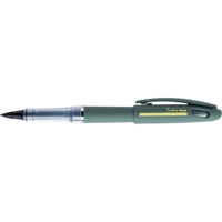 Feutre Plume Tradio Sport Chic Kaki Jaune Encre Noire - Pentel