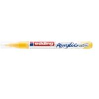 Marqueur Acrylique 5300 Jaune Trafic Pointe Fine 1-2 mm - EDDING