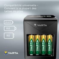 Chargeur Plug pour Batteries Rechargeables AA/AAA 9 V - VARTA