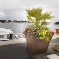 Pot de fleurs recyclable Gal'B- ATECH