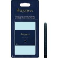 Etui de 8 Cartouches d'encre longues Standard Noir - WATERMAN