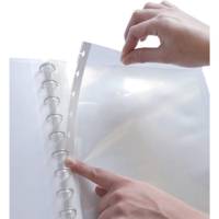 Protège documents Vario-Zipp 20 Pochettes personnalisable transparent incolore - OXFORD