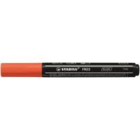 Marqueur pointe moyenne FREE acrylic T300 rouge - STABILO