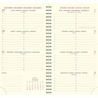 Agenda Semainier Eurotime 16 Spiralé Baby Croco - 9x16 cm - Janvier à Décembre - EXACOMPTA