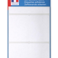 Etui de 28 étiquettes multifonctions, 38 x 50 mm, blanches - Apli-Agipa
