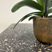 Plateau de table rectangle Terrazzo Black - RestooTab