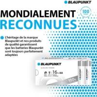 Pack 16 Piles Alcalines Power AA / LR6 1,5V - BLAUPUNKT