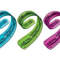 Règle plate Twist'n Flex Incassable Flexible 20 cm Coloris Aléatoire - MAPED