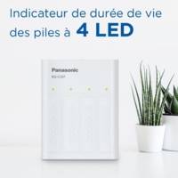 Eneloop Chargeur Smart Plus USB Travel Charger BQ-CC87 Sans Piles - PANASONIC