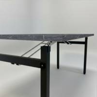 Table pliable Tambu 160x80cm marbre samas - intérieur - RestooTab