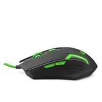 Souris Filaire pour Gamers 6D Optique USB MX205 FIGHTER Vert - ESPERANZA