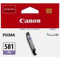 Cartouche Jet d'encre CLI-581PB 5 ml 250 Pages Bleu Photo - CANON