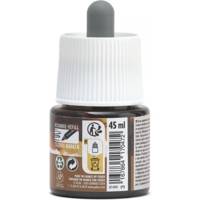 Flacon 45ml Peinture Encre Aquarelle COLOREX Tabac - PÉBÉO
