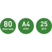 Paquet de 25 Pochettes à plastifier iLAM UDT A4 Brillante 160 Microns (2x80) - LEITZ
