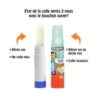 Bâton de Colle "Cléostick Marine" en 15gr - CLÉOPÂTRE