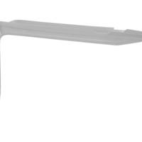 Console équerre acier embouti 110 x 150 mm - Gedimat - NORAIL