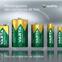 Pile rechargeable NiMH 9v 200 mAh - VARTA