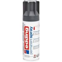 Spray Peinture Permanente 200ml anthracite, pour extérieur et intérieur - EDDING