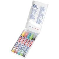 Marqueur acrylique moyen 5100 set de 5 Assortis pastel 2-3 mm - EDDING