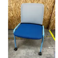 Chaise à roulettes Haworth Lively Gris/Bleu Roi/Bleu clair DAMIEN - OCCASION
