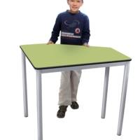Table Pentagonale Modulable EWT5 | Plateau MDF | Scolaire et Professionnel