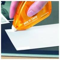 Roller Ruban adhésif Double Face permanent Rapide Propre précis Multi-Tape 10mm x 9m - DJOIS