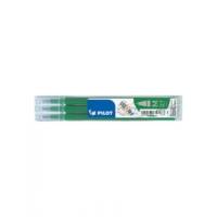 Set de 3 recharges pour roller FriXion Ball pointe moyenne (0,7mm). Encre vert - Pilot