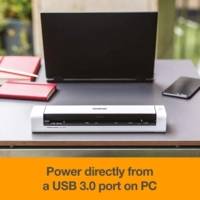 Scanner USB DS-740D mobile couleur A4 recto-verso - BROTHER