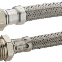 Flexible alimentation sanitaire inox - mâle/femelle ø12 x 17 mm - øint.8 - Gedimat - NOYON ET THIEBAULT