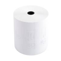 Bobine pour tickets de caisse 80x70mm - 72m - 1 pli thermique 48g/m2. - Blanc - EXACOMPTA