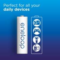 Eneloop Pack 8 Piles Rechargeables Micro AAA 800mAh Ni-MH - PANASONIC