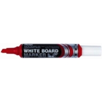 Marqueur tableaux blancs MAXIFLO, Pointe biseautée large, Rouge - Pentel