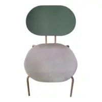 Chaise empilable Hari Ondaretta DESIR 11 vert/gris/taupe - OCCASION