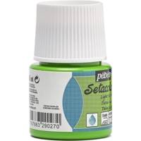 Flacon 45 ml Peinture Setacolor pour tissus clairs VERT LUMIER - PÉBÉO