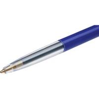 Pack 100 Stylos Bille Rétractable M10 Clic Pointe Moyenne Bleu - BIC