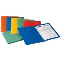 Lot de 10 Chemises sans Rabats à élastiques Carte 5/10 eme 24 x 32 cm Assorties - OXFORD