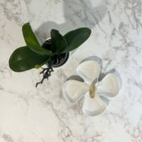 Plateau de table rond Marbre Olympo - RestooTab
