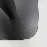 Pied de mange-debout double noir Round - intérieur - RestooTab