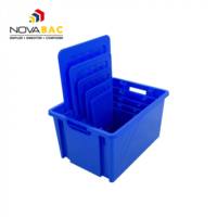 Bac de rangement NOVABAC bleu roi - Gedimat - NOVAP