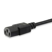 Câble d'alimentation IEC C13 vers Schucko 3 m mâle/femelle Noir - EQUIP