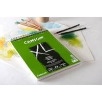 Bloc de 50 feuilles Croquis et Dessin XL Spirale A4 160g Blanc - CANSON