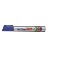 Marqueur "Eco" "109" permanent indélébile pointe biseautée de 2 & 5 mm bleu - Artline