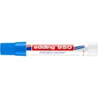 Marqueur Peinture Spécial Industrie 950 Bleu Pointe Ronde 10 mm - EDDING