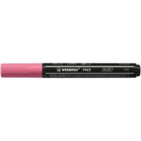 Marqueur pointe moyenne FREE acrylic T300 rose - STABILO