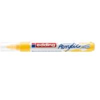 Marqueur acrylique moyen 5100 jaune trafic 2-3 mm - EDDING